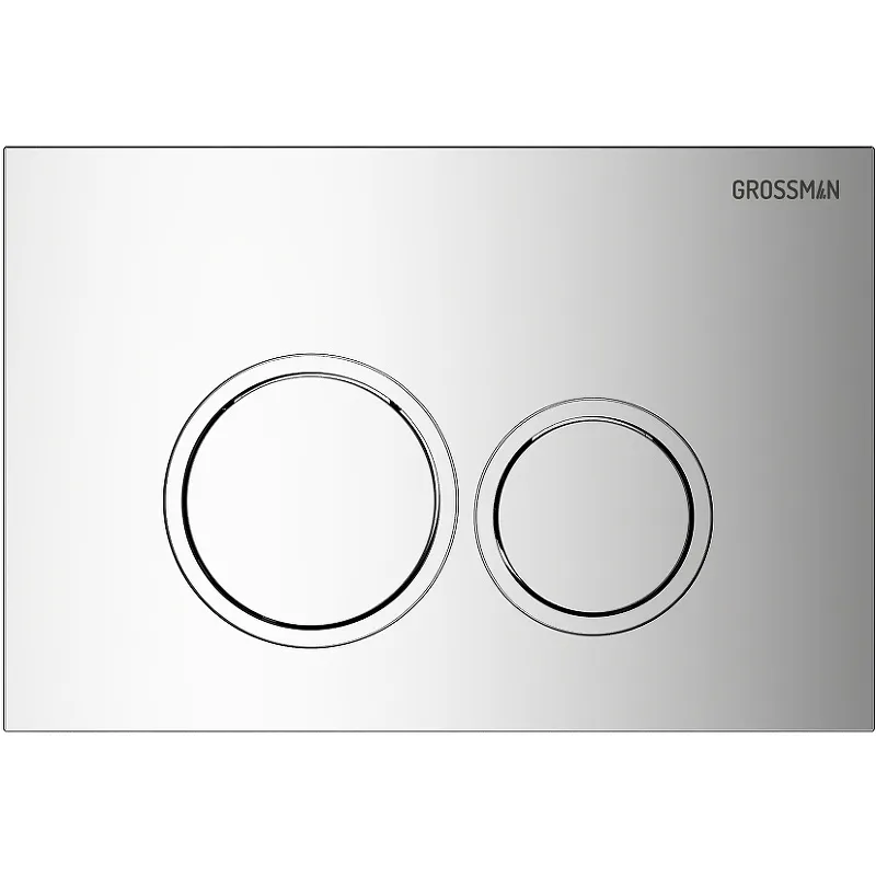 картинка Клавиша смыва Galaxy хром глянцевый 700.K31.01.100.100 Grossman 