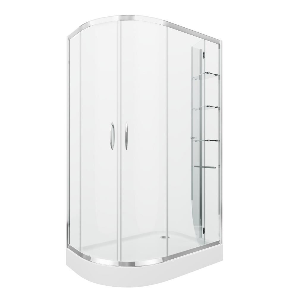 картинка Душ. ограждение Classic GR-9120R (120*80*185) с поддоном 2 места Grossman 