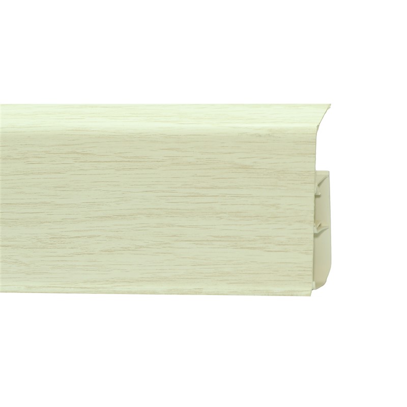 картинка Плинтус со съемной панелью 2.2 мм Royce 80мм (упак.15шт )321 Дуб белый 