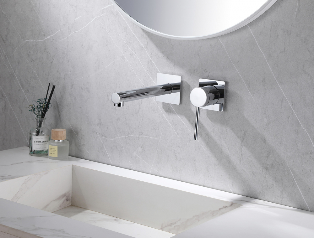 картинка Смеситель Emotion для раковины скрытого монтажа, хром AF8812 Abber 