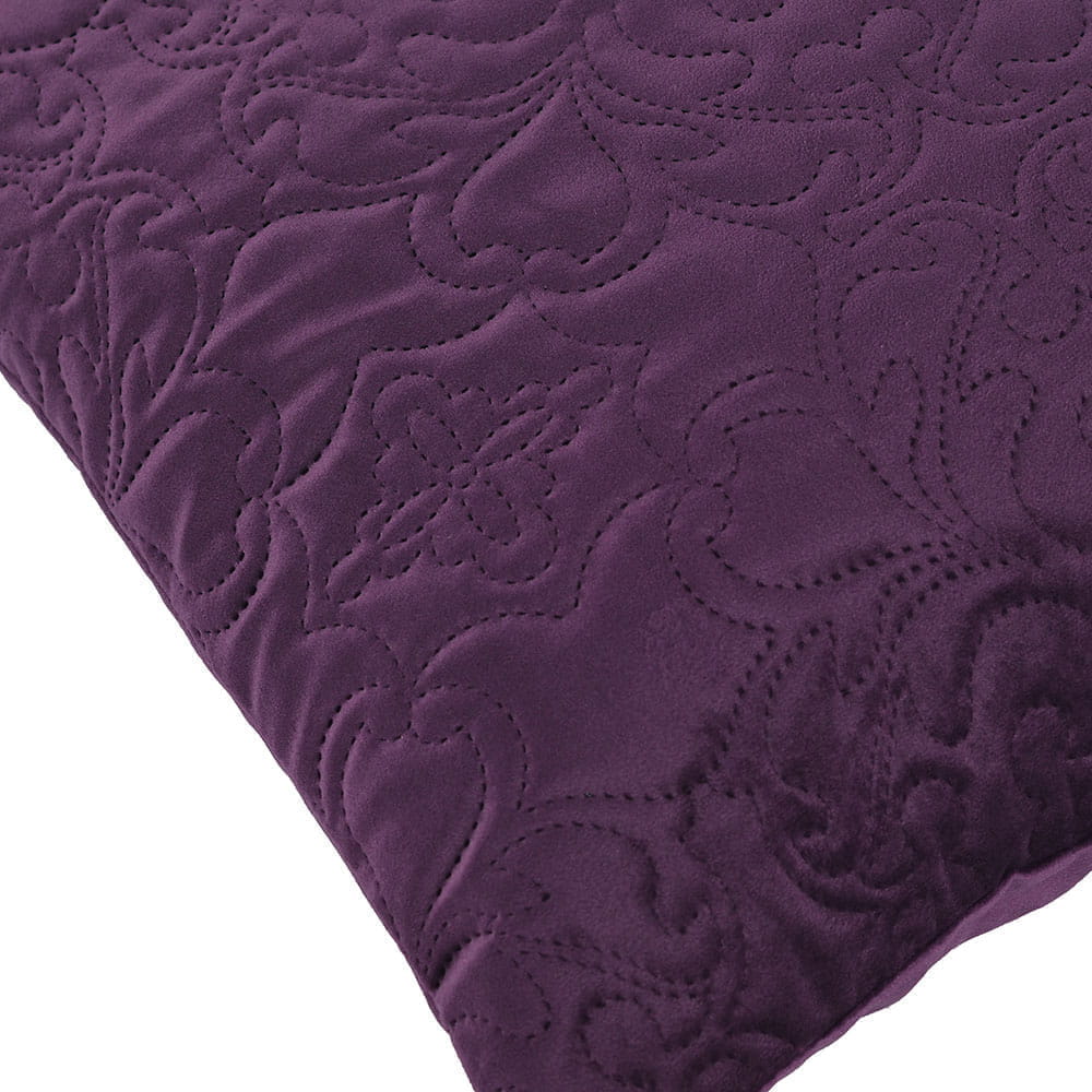 картинка Чехол для подушки Arya велюровый 45*45 Pascal фиолетовый 