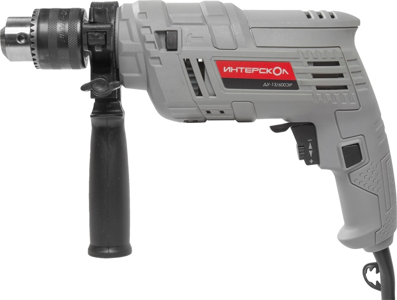 Дрель ударная ДУ-13/600ЭР Интерскол купить с доставкой по г. Грозном