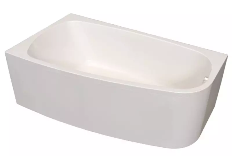 картинка Ванна Рона 168*95 R на каркасе без панели Radomir 
