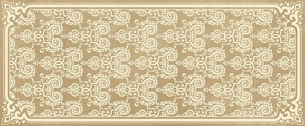 картинка Плитка керамическая Visconti Beige wall 03 узоры 25*60см (1.2м2/8шт) Gracia 