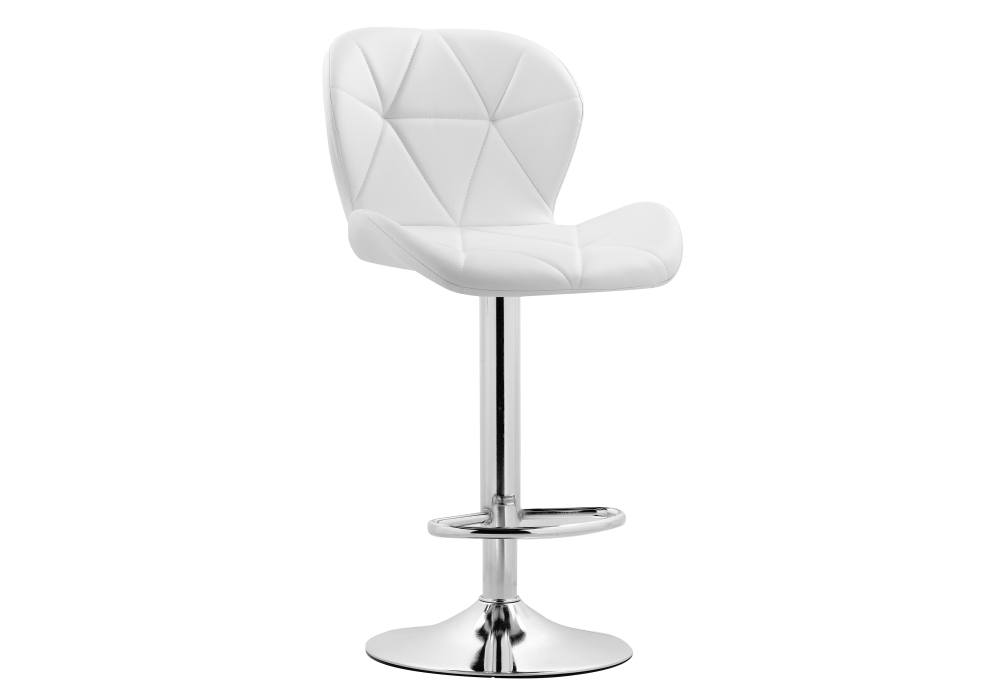 картинка Стул барный Trio White/EDC-004 Chrome Base 