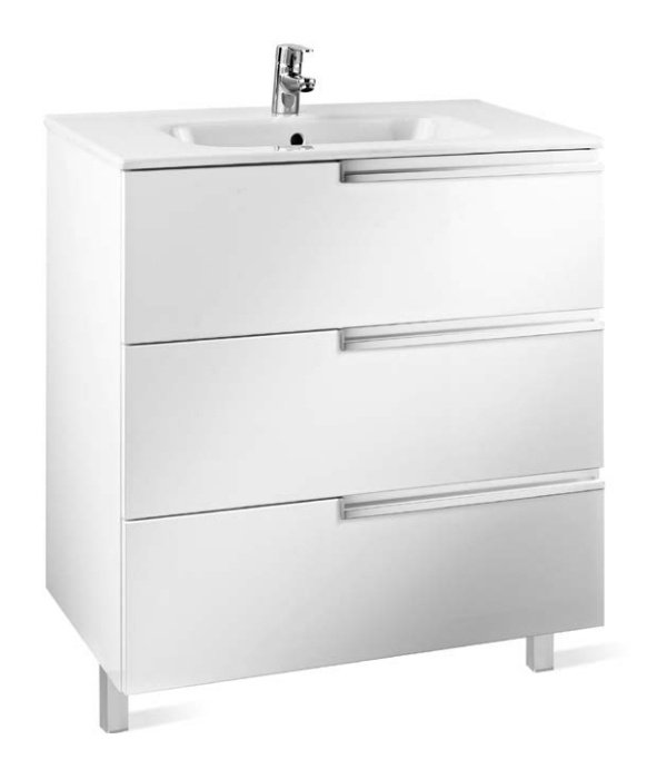 картинка Тумба Victoria Nord 800 с 3-мя ящ. Ice Edition ум. Victoria-N 800 Roca 