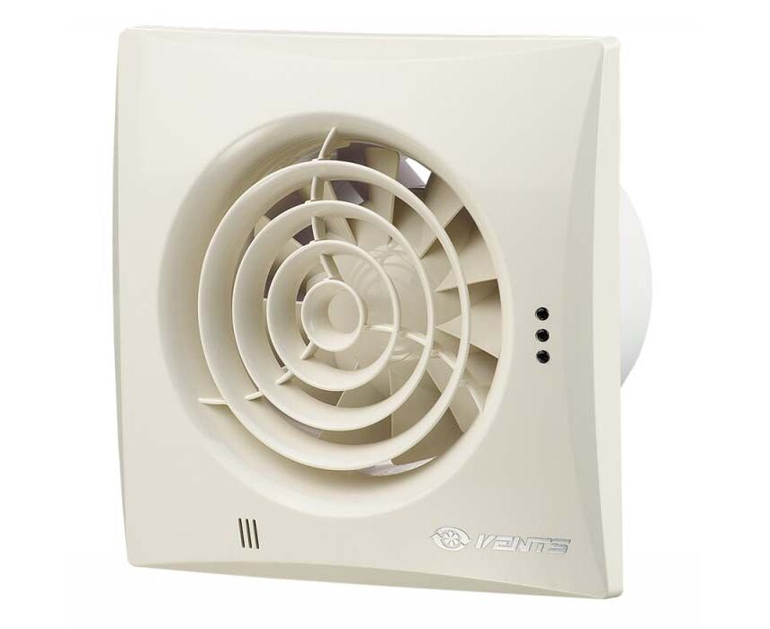 картинка Вентилятор Vents 100 Quiet vintage слоновая кость 