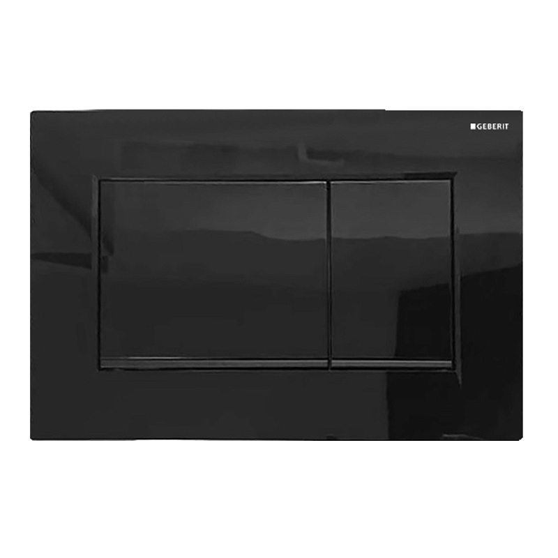 картинка Кнопка смыва Sigma 30 двойной смыв, черная 115.883.DW.1 Geberit 