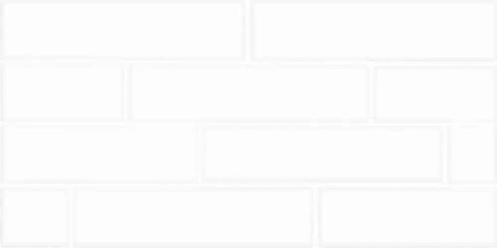 картинка Плитка керамическая Snow Brick белый д/стен 30*60см (1.62м2/9шт) 