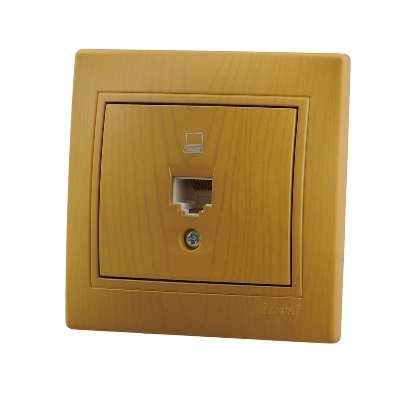 картинка Розетка комп 1-м RJ-45 ольха СП Мира 701 0701 139 