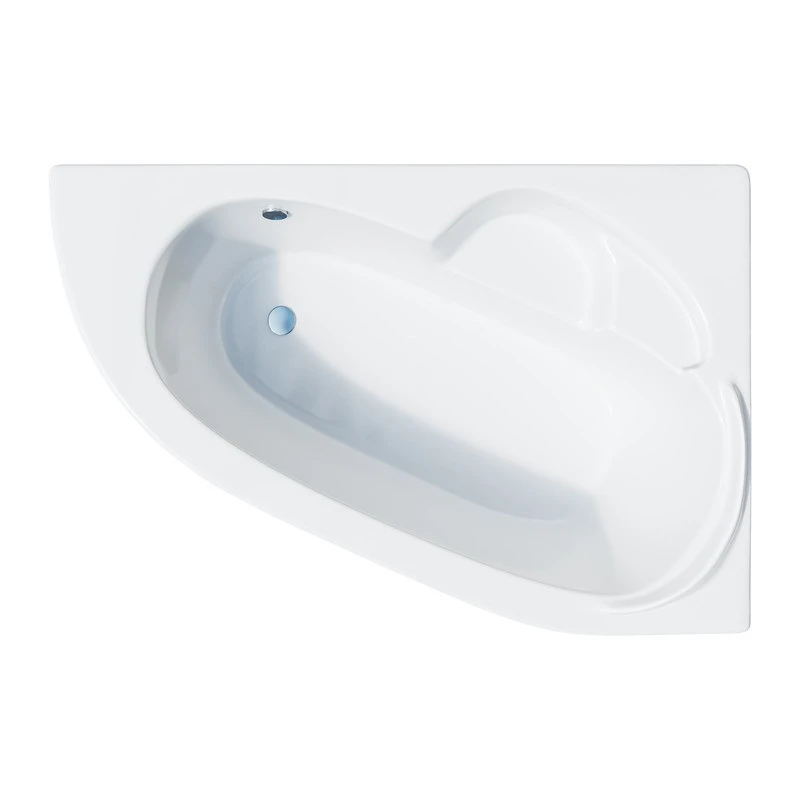 картинка Ванна корыто Siena асимметричная левая 150*100 белый Corpanera 