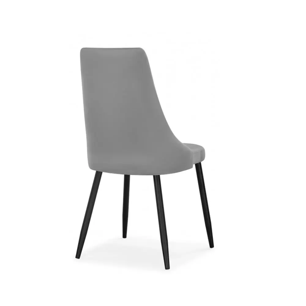 картинка Стул Кора темно-серый (california 994)/черный каркас 