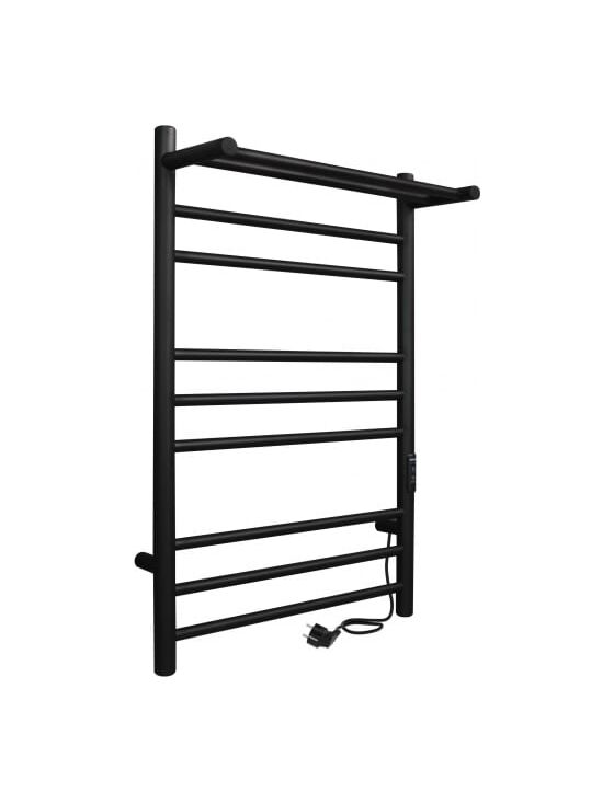 картинка Полотенцесушитель Indigo Line Trinity с/п electro 80/40 R/L Черный Муар 