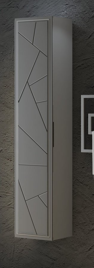 картинка Пенал Луиджи 35 универсальный серый матовый 900/1000/32 Smile Opadiris 