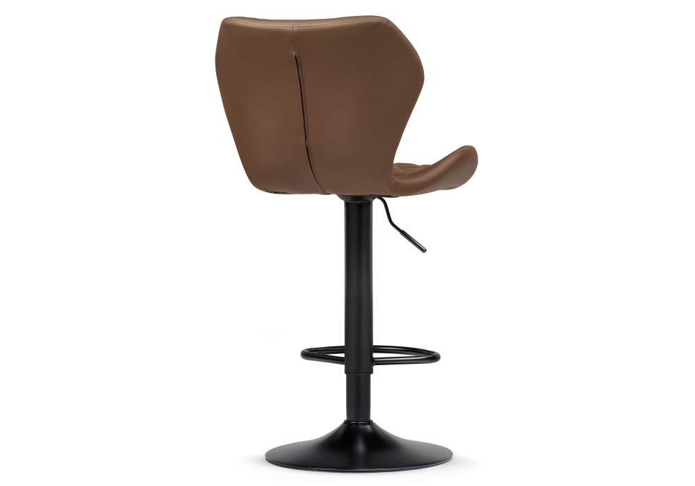 картинка Стул барный Porch Brown EDC-006 197-1 Black Base 