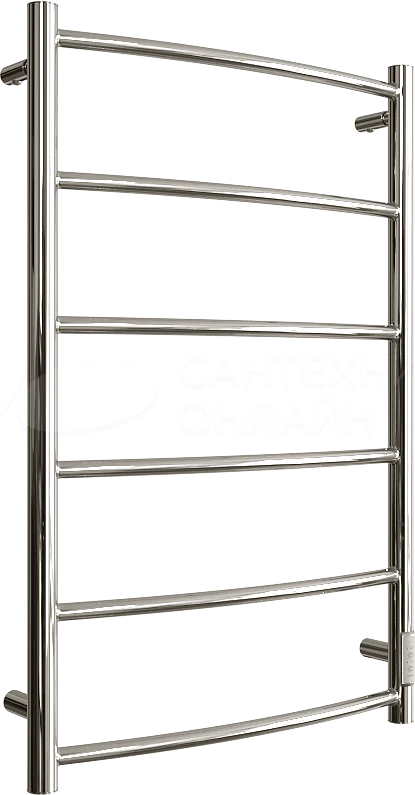 картинка Полотенцесушитель R neo 80/50 1"-1/2" Электр. (К диммер Полированный) 
