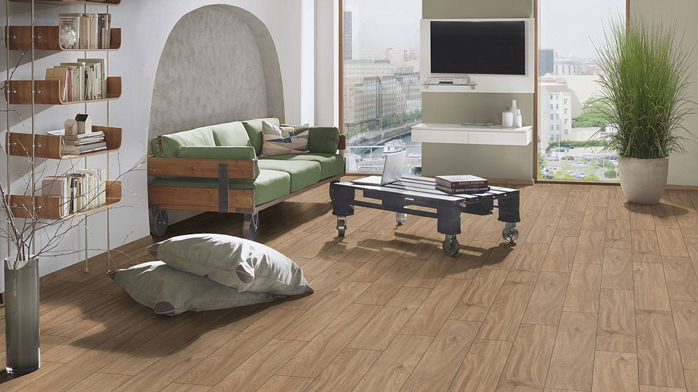 Ламинат K338 Дуб Креденца 1285*192*8мм (2.22м2/9шт) от гипермаркета ТАТАЕВ