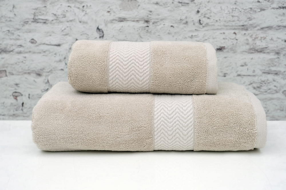 картинка Полотенце Arya 50*90 Duru бежевый 