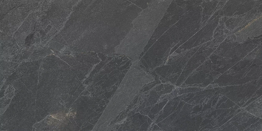 картинка Керамогранит Muretto Nero Structure 60*120см (1.44м2/2шт) 7930138703869 