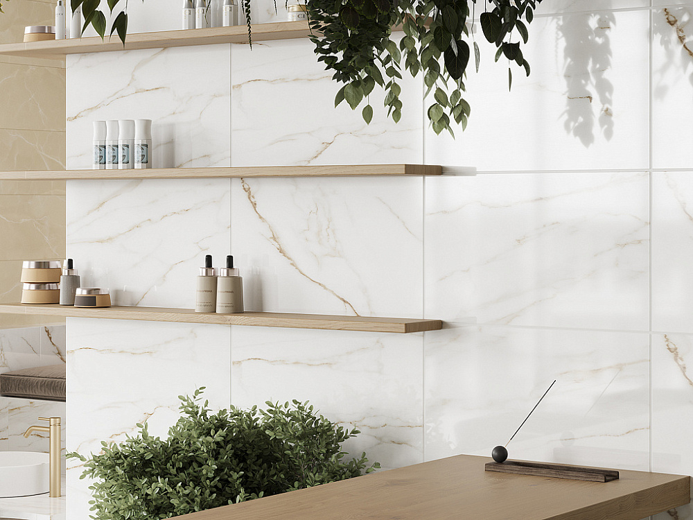 картинка Плитка керамическая Marmaris White wall 01 д/стен 30*50см (1.2м2/8шт) Gracia 
