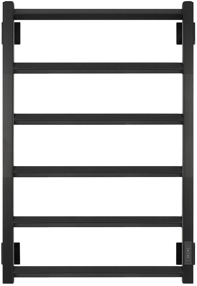 картинка Полотенцесушитель Secado Туфино 80/50 элек. R Черный Матовый 