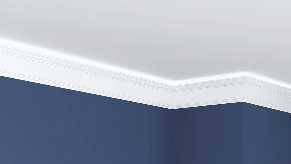 картинка Плинтус декоративный GP-116 Silver (16шт) 