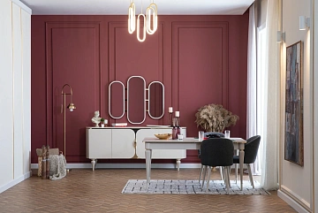 картинка Стол обеденный Belinda Dining Table Openable Weltew 