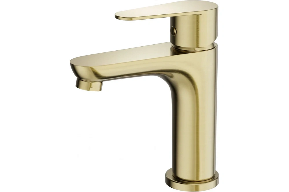 картинка Смеситель для раковины WW-A40202-BG брашированное золото Wonzon & Woghand 