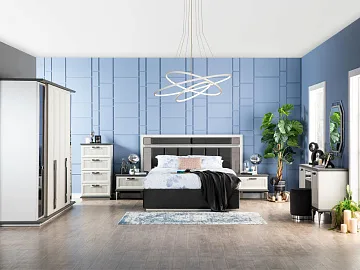 картинка Комод Marmaris Cream Chest of Drawer Weltew 