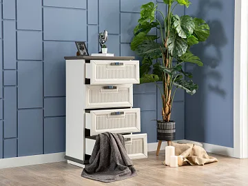 картинка Комод Marmaris Cream Chest of Drawer Weltew 