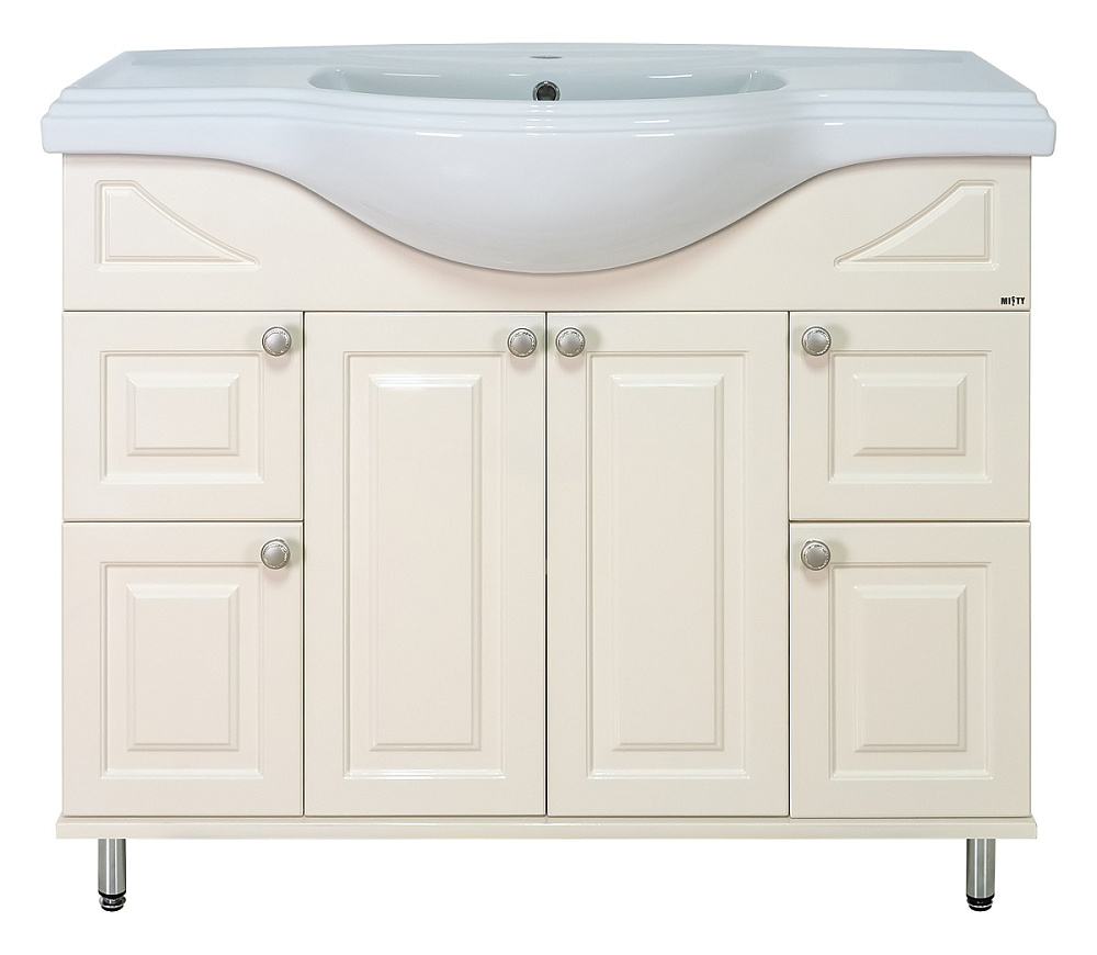 картинка Тумба Жардин 105 прямая светло бежевая ум. Классик 1050 Misty 