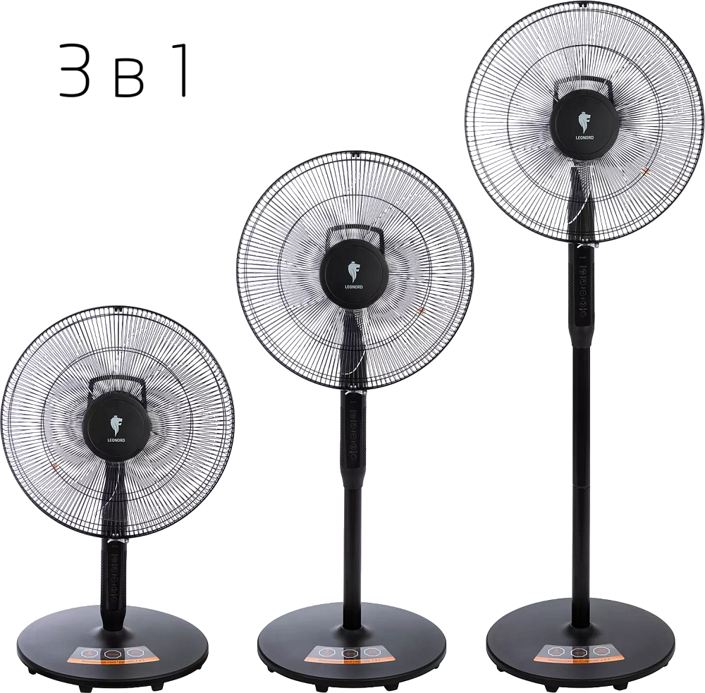 картинка Вентилятор Leonord LE-1603 с пультом 