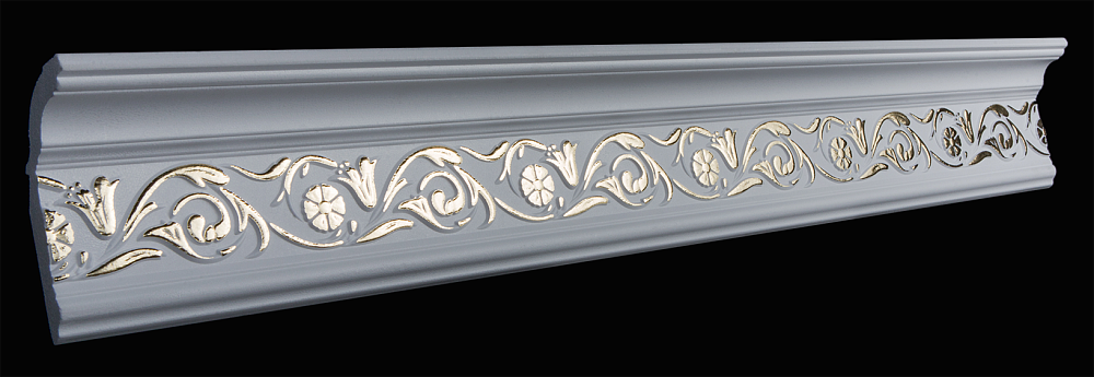 картинка Плинтус декоративный Германия GP-4 Gold (14шт) 