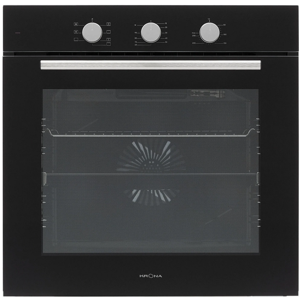 картинка Духовой шкаф электрический Krona Alpha 60 BL KROE090 