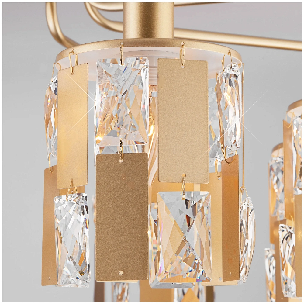 Подвеска Strotskis 10101/5 перламутровое золото/прозрачный хрусталь от гипермаркета ТАТАЕВ