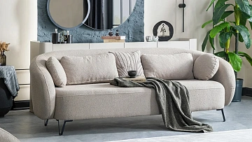 картинка Диван Pamukkale Three Seater HM-217 трехместный с раздвижным механизмом Weltew 