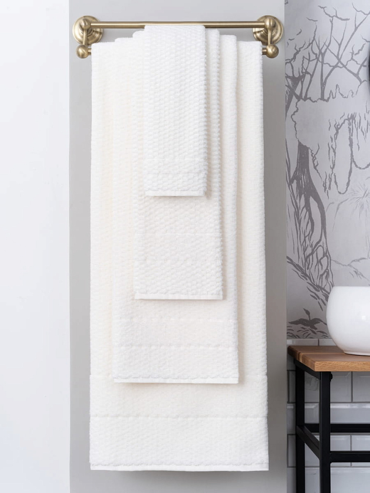 картинка Полотенце Arya 100*150 Arno кремовый 