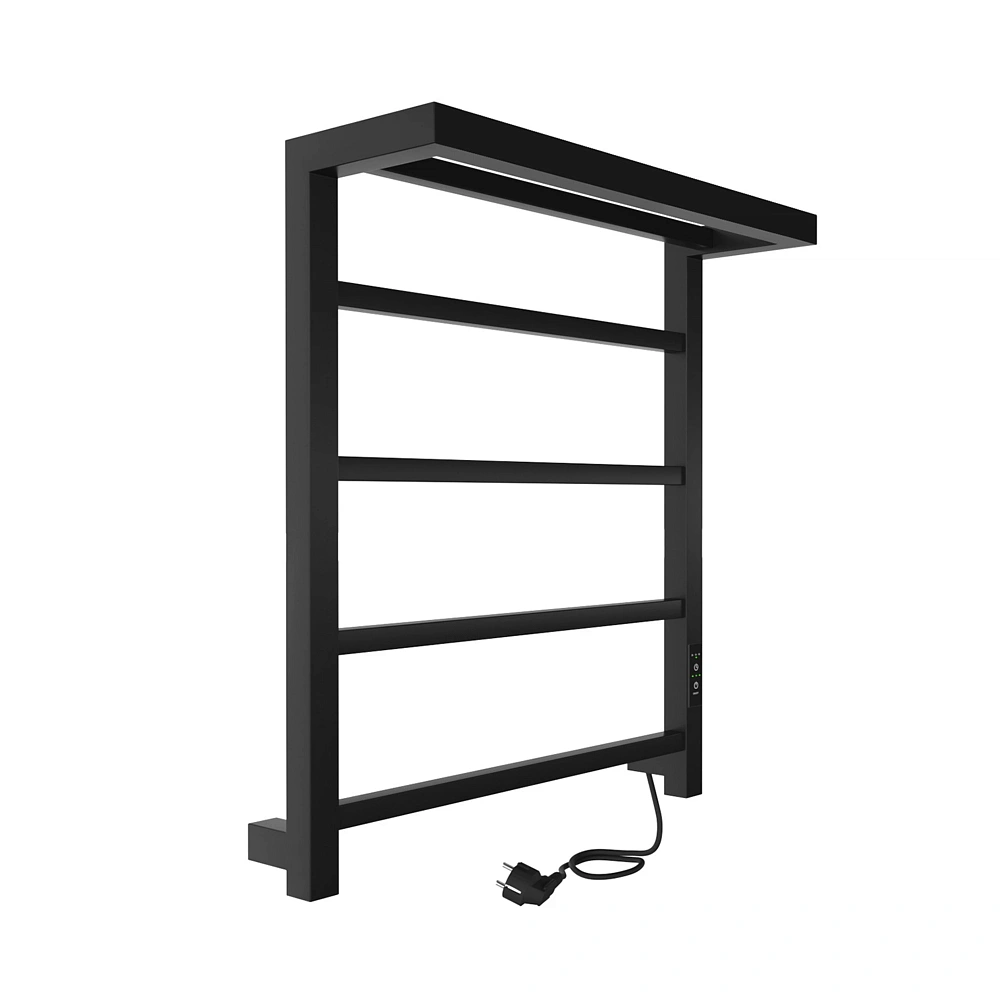 картинка Полотенцесушитель Indigo Forma electro 60/50 R/L Черный Муар 