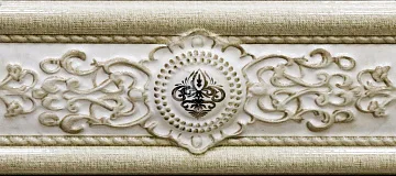 картинка Бордюр керамический Adore F1225-002В 12*25см  являющийся официальным дистрибьютором в России 