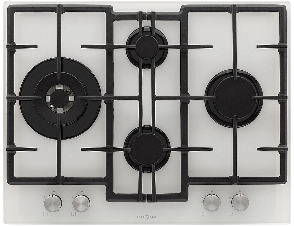 картинка Варочная поверхность газовая Krona Ritter 67/60 WH KRGH17 