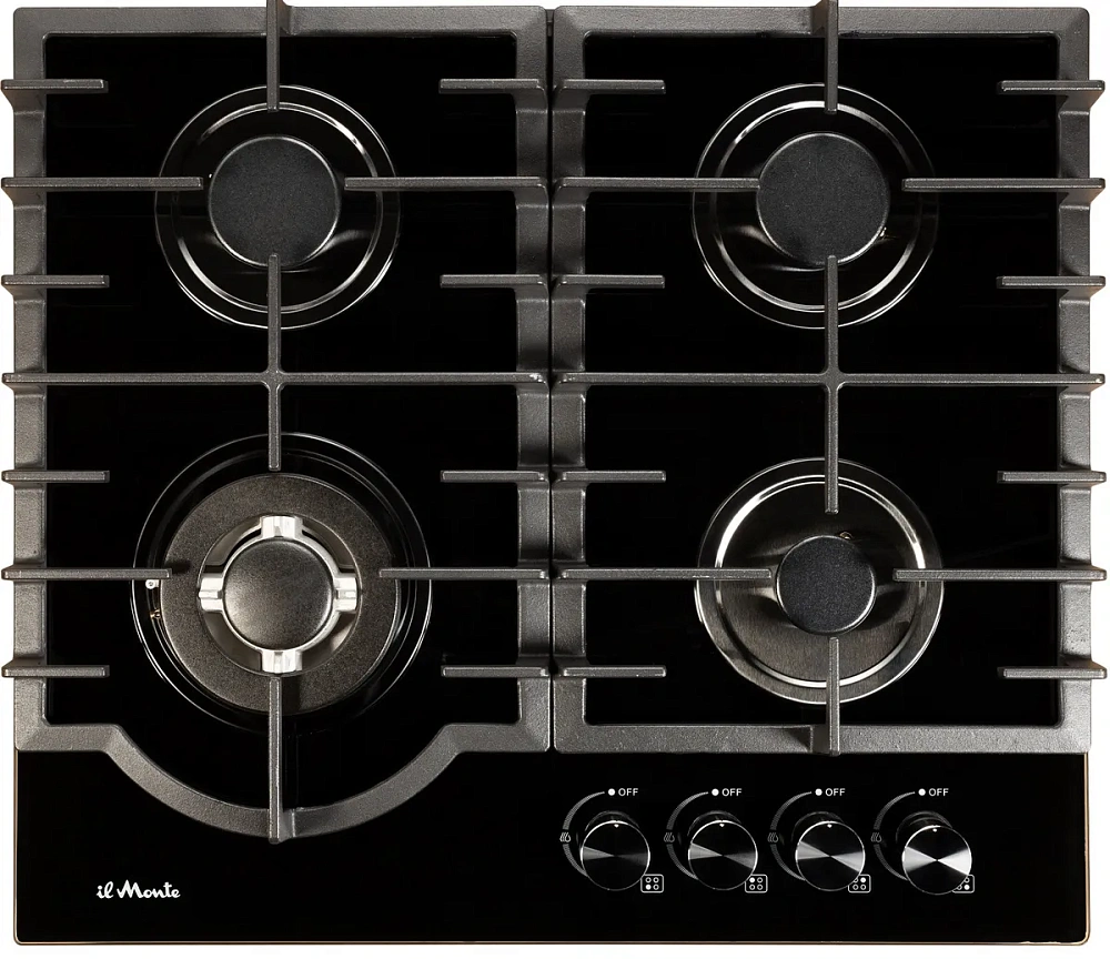 картинка Варочная поверхность газовая Il Monte BH-615G BL 