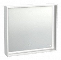 картинка Зеркало Louna 80 подвесной белый Cersanit 