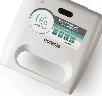 картинка Электрогриль Gorenje SM 701 GCW  являющийся официальным дистрибьютором в России 
