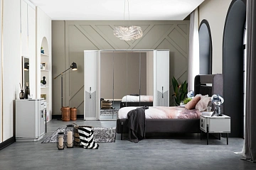 картинка Шкаф Girne Wardrobe 6-ти дверный Weltew 
