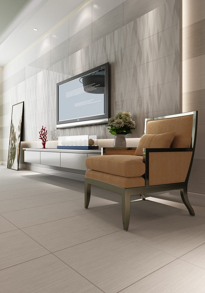 картинка Бордюр керамический Эклипс светло-серый 5.4*50см 