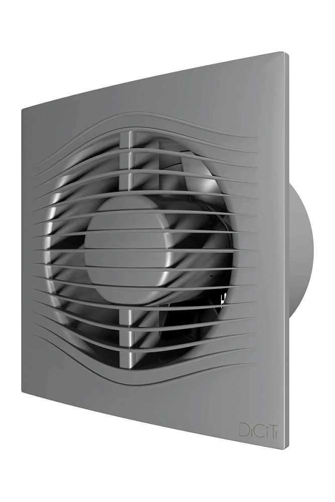 картинка Вентилятор накладной SLIM D125 Gray metal DICITI SLIM 5C gray metal 