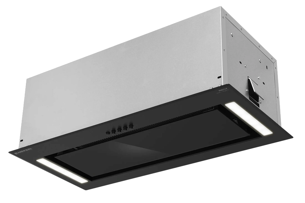 картинка Вытяжка полновстраиваемая Glass Power INBOX60BK 