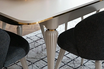 картинка Стол обеденный Belinda Dining Table Openable Weltew 