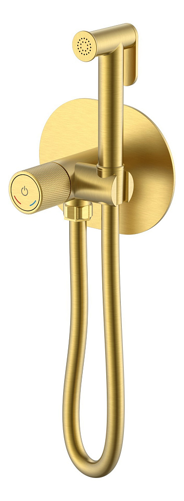 картинка Смеситель гигиенический TECH Mat Gold 157-MG Boheme 