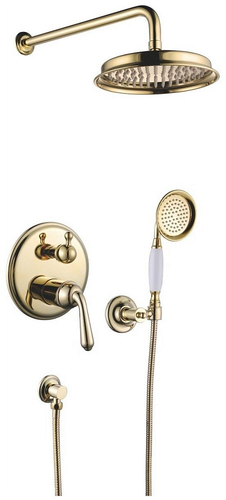 картинка Встроенный настенный душ 0235E Rose 